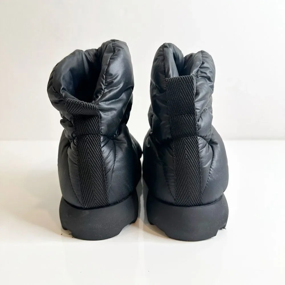 Piumestudio Luna Padded Ankle Boots Water Resistant Black Women's 37 US 6.5